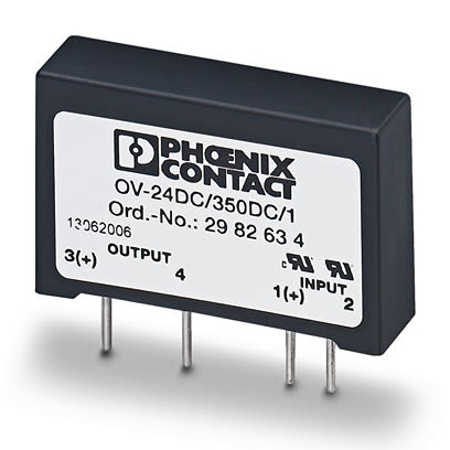 Phoenix Contact 2982 Series Industrial Mount Solid State Relays, 1 A Load, Direct Mount, 350 V dc Load, 32V Control
