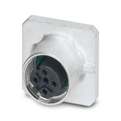 Phoenix Contact Circular Connector, 4 Contacts, Plug-in, M12 Connector, Socket, Female, IP65, IP67, SACC Series