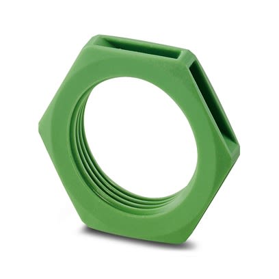 Phoenix Contact Connector Nut Green Nut for use with Indoor