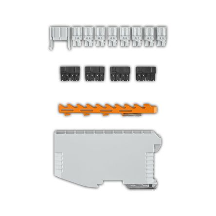 Phoenix Contact ME Series DIN Rail Housing Set for Use with For Mounting On A DIN Rail