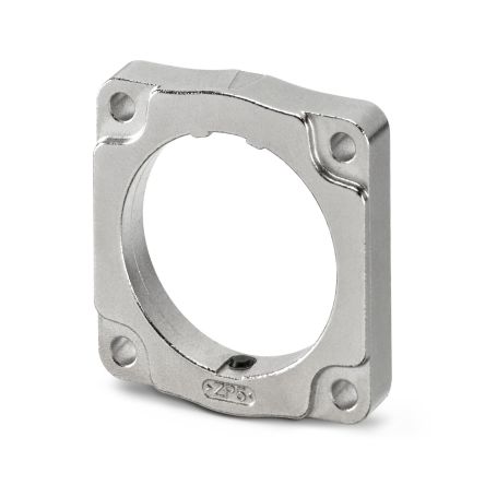 Phoenix Contact Sliver Square Mounting Flange, Shell Size M3 for use with Circular Connector