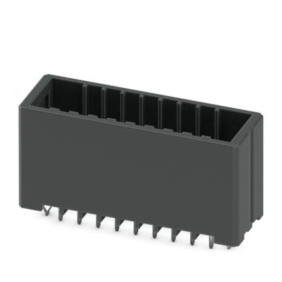 Phoenix Contact DD31H Series Wave Soldering Mount PCB Header, 18 Contact(s), 3.81 mm Pitch, 2 Row, Shrouded