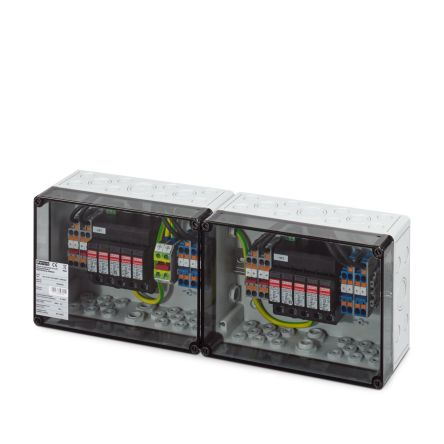 Phoenix Contact SOL-SC Series White Polycarbonate Junction Box, IP65, 180 mm, 508mm 180 mm
