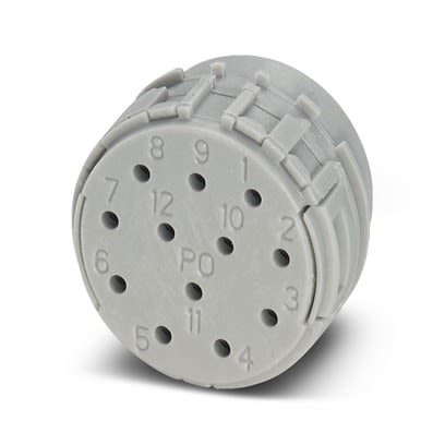 Phoenix Contact Contact Insert size 1 mm 12 Way for use with Shock And Vibration Resistant