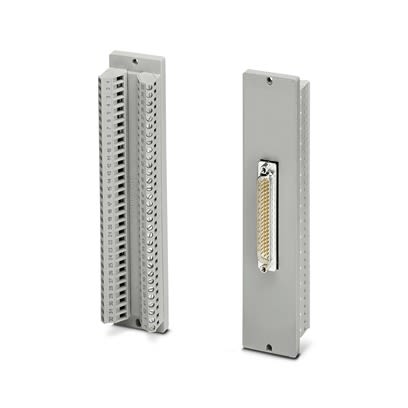 Phoenix Contact VARIOFACE Series 62-Contact Male Interface Module, D-Sub Connector, Rear, 500mA
