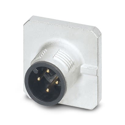 Phoenix Contact Circular Connector, 4 Contacts, Plug-in, M12 Connector, Plug, Male, IP65, IP67, SACC Series