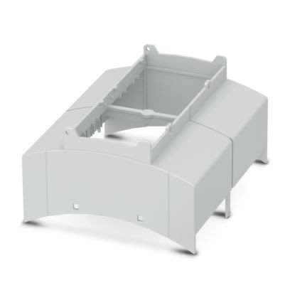 Phoenix Contact Upper Housing Part Enclosure Type 1046 Series, Polycarbonate 107.6 mm DIN Rail Enclosure