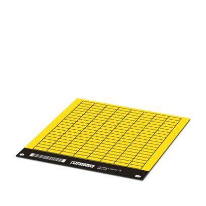 Phoenix Contact Panel Marking, 8 mm Length, 8 mm Height 0831739 Yellow