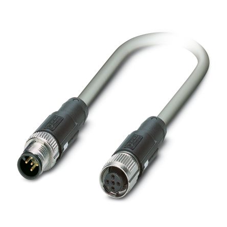 Phoenix Contact Male 5 way Straight to Female 5 way Straight Bus Cable, 500 mm