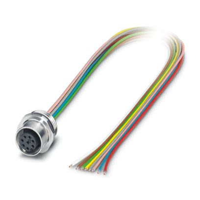 Phoenix Contact Circular Connector, 8 Contacts, Plug-in, M12 Connector, Socket, Female, IP65, IP67, SACC Series