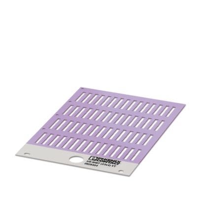 Phoenix Contact US-WMT Cable Marker, Violet, 0829304 Flammability rating according to UL