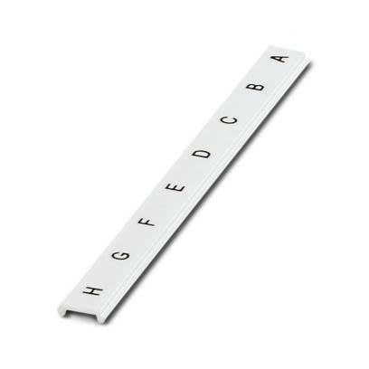 Phoenix Contact, ZBF 6 Polyamide Marker Strip for use with Terminal Block