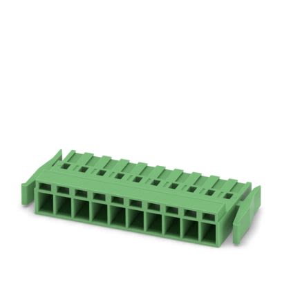 Phoenix Contact MSTBC 2 Series PCB Connector, 10-Contact, 5.08 mm Pitch, 1 Row Crimp