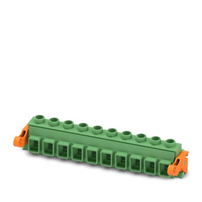 Phoenix Contact GMSTB Series PCB Connector, 10-Contact, 7.62 mm Pitch, Locking Jack, 1 Row Screw