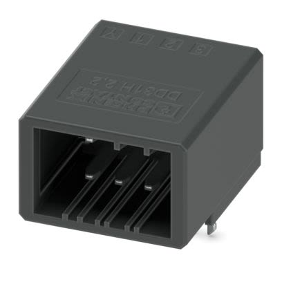 Phoenix Contact DD31H Series Wave Soldering Mount PCB Header, 6 Contact(s), 3.81 mm Pitch, 2 Row, Shrouded