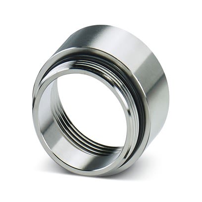 Phoenix Contact Cable Gland Adapter, M40 Exterior Thread, 1 1/4 in NPT Interior Thread, Brass, HC-NPT Series