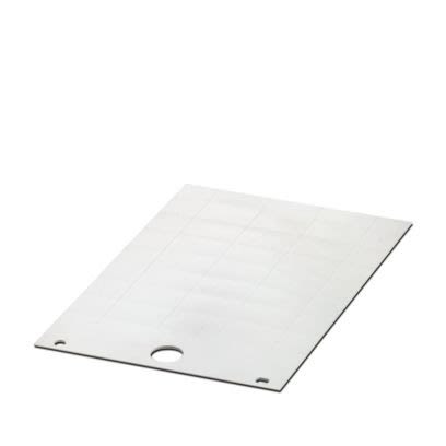 Phoenix Contact, US4-EMP Polyvinyl Chloride Terminal Marker for use with Terminal Block