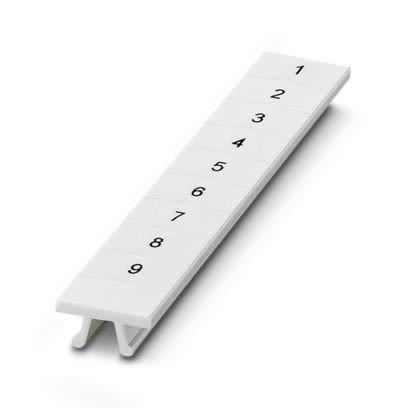Phoenix Contact, ZB6 Polyamide Terminal Marker for use with Terminal Block
