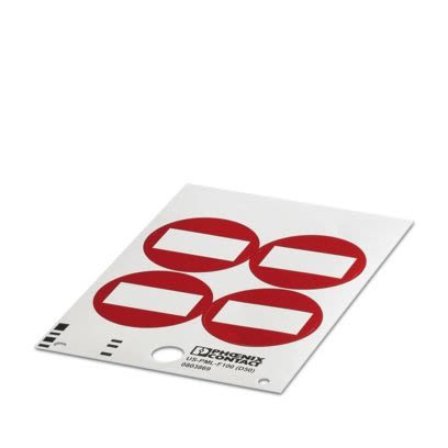 Phoenix Contact, US-PML Polyvinyl Chloride Terminal Marker for use with THERMOMARK PRIME, THERMOMARK CARD, BLUEMARK ID