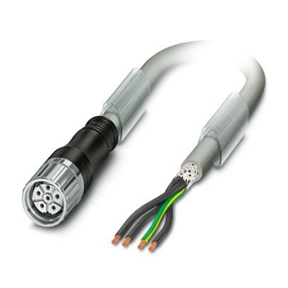 Phoenix Contact 1624772, 10 m 17 Core Power Cable, Grey Polyurethane 105 °C