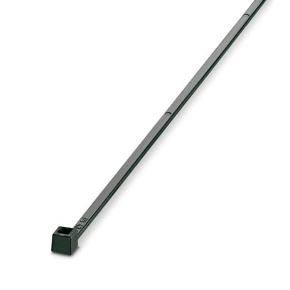 Phoenix Contact Cable Tie, Standard, 160 mm x 2.6mm, Black Polyamide