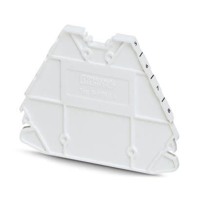 Phoenix Contact End Cover for Use with Terminal Block