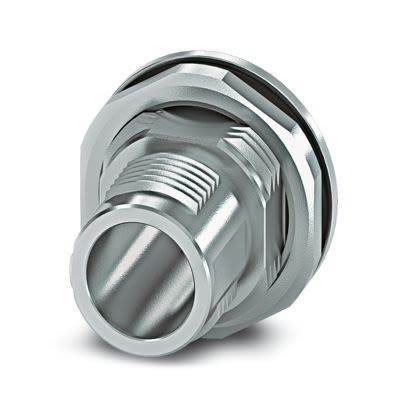 Phoenix Contact Connector, Screw, M12 Connector, Socket, Female, IP67, SACC-BP-M-M12/M15-6-THR SCO Series