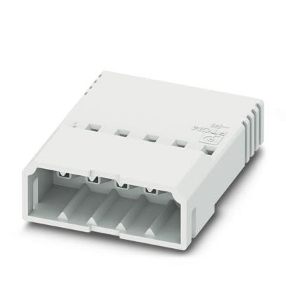 Phoenix Contact 5/..-PI, PTCM 0 Series Pluggable Terminal Block, 5-Contact, 2.5 mm Pitch, 1 Row, 1015245