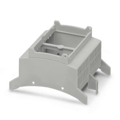 Phoenix Contact DIN Rail Enclosure Type BC Series, Polycarbonate 89.7 mm 71.6 mm DIN Rail Enclosure 71.6mm