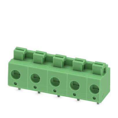 Phoenix Contact PTS Series PCB Terminal Block, 5-Contact, 7.5 mm Pitch, Wave Soldering Mount, 1 Row