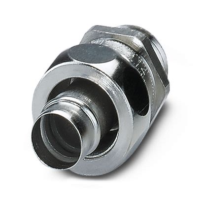 Phoenix Contact WP-G Series Silver Nickel Plated Brass Cable Gland, PG9 Thread, 8.5 mm min., 14 mm max., IP40