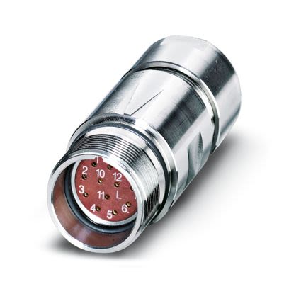 Phoenix Contact Circular Connector, 17 Contacts, Cable, M23 Connector, Socket, Female, IP67, RF Series