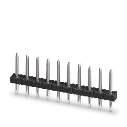 Phoenix Contact PST Series Wave Soldering Mount PCB Pin Strip, 11 Contact(s), 3.5 mm Pitch, 1 Row, Unshrouded