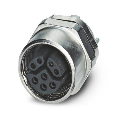 Phoenix Contact Circular Connector, 8 Contacts, Plug-in, M12 Connector, Socket, Female, IP67, IP65, VS Series