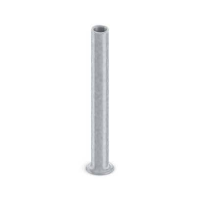 Phoenix Contact, Ferrule A Insulated Bootlace Ferrule, 12 mm Pin Length, 1.2 mm Pin Diameter, Silver to 18 AWG Wire Size