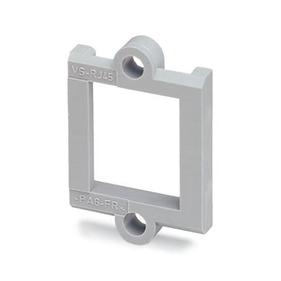 Phoenix Contact, VS-08 Panel Mount Frame for use with socket inserts