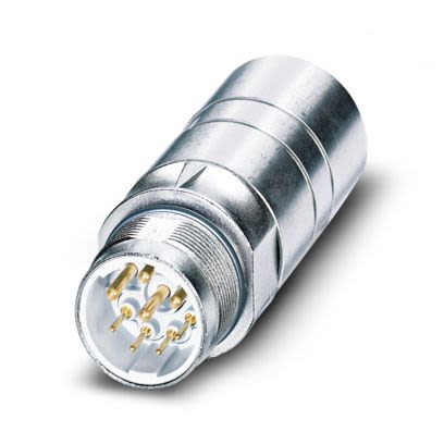Phoenix Contact Circular Connector, 8 Contacts, Cable, M23 Connector, Plug, Male, IP67, IP68, SH Series