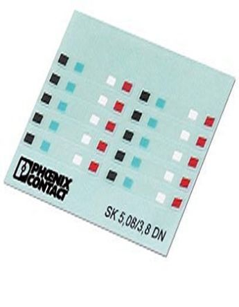 Phoenix Contact, EMLP Polyester Marker Carrier for use with Terminal Block
