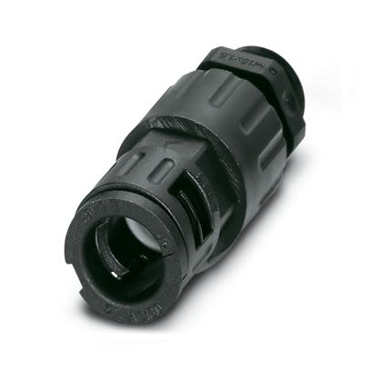 Phoenix Contact WP-GR HF Series Black Polyamide 6 Cable Gland, M16 Thread, 10 mm max., IP68, IP69K