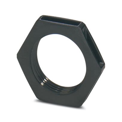 Phoenix Contact Black Nut, Shell Size M25 for use with Indoor