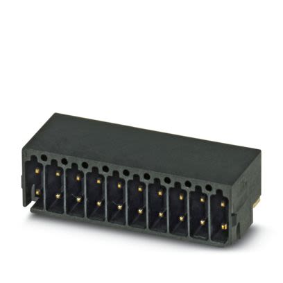 Phoenix Contact DMC Series Straight Surface PCB Header, 8 Contact(s), 2.54 mm Pitch, 2 Row, Shrouded
