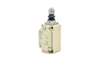 Omron WLD Series Top-roller plunger Limit Switch, IP67, 125V ac, 0.1A