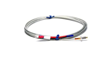 Omron E52 Type K Thermocouple 3 cm Length, 3.8 mm Diameter, 0 °C → 400 °C Max