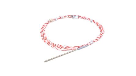 Omron E52 Type J (Ic), K (Ca) Thermocouple 10 cm Length, 4 mm Diameter, 0 °C → 250 °C Max
