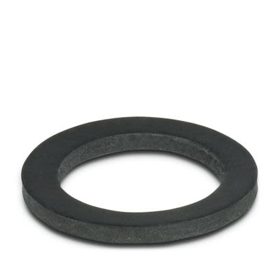 Phoenix Contact Perbunan Flat Gasket Gasket, 10 mm ID, 17 mm OD