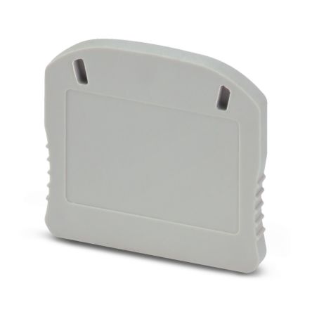 Phoenix Contact End Cover for Use with DIN Rail Terminal