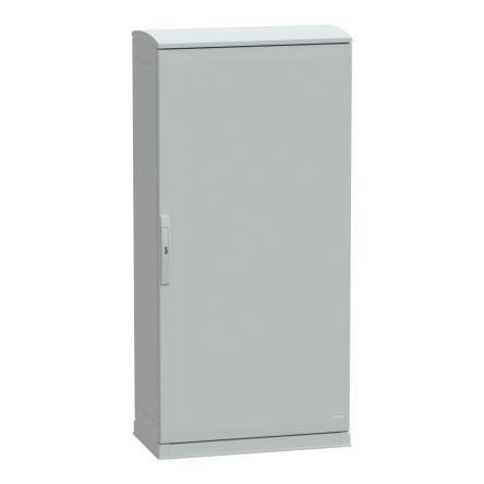 Schneider Electric NSY Series Fibreglass Reinforced Polyester 1-Door Floor Standing Enclosure, Plain Door, IP55 420 mm,