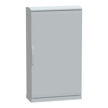 Schneider Electric PanelSeT PLA Series Fibreglass Reinforced Polyester 1-Door Floor Standing Enclosure, Plain Door, IP44