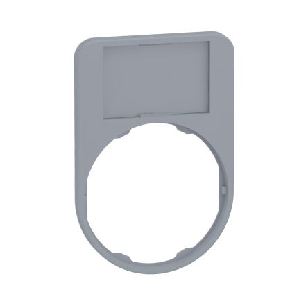 Schneider Electric Legend for Use with Harmony XB5, Harmony XB4, Pre-printed "1 Red Side, Unmarked on 1 Black Side