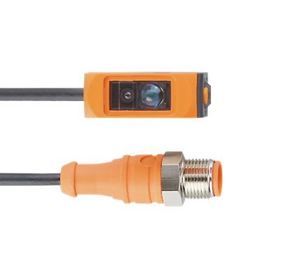 ifm electronic Diffuse Reflection Photoelectric Sensor, Rectangular Sensor